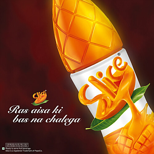 Slice Mango Drink, 600 ml  Zero Trans Fat, Zero Fat