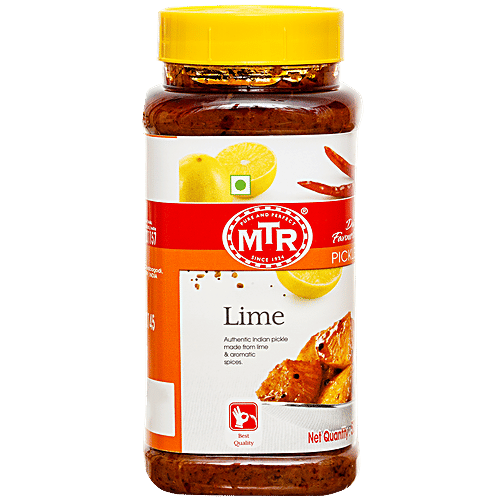 Buy MTR Pickle Lime 500 gm Jar Online at Best Price. of Rs 155