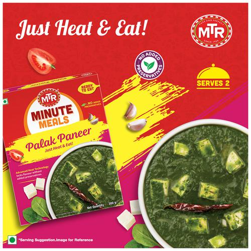 MTR Ready To Eat - Palak Paneer, 300 g  