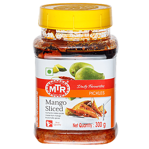 MTR Pickle - Mango Sliced, 300 g Jar 