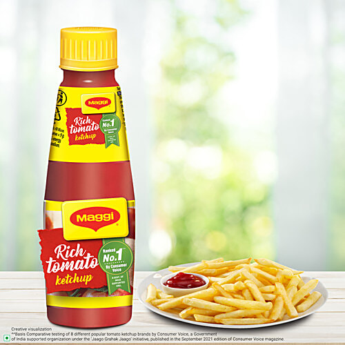 Maggi Rich Tomato Ketchup, 190 g Bottle