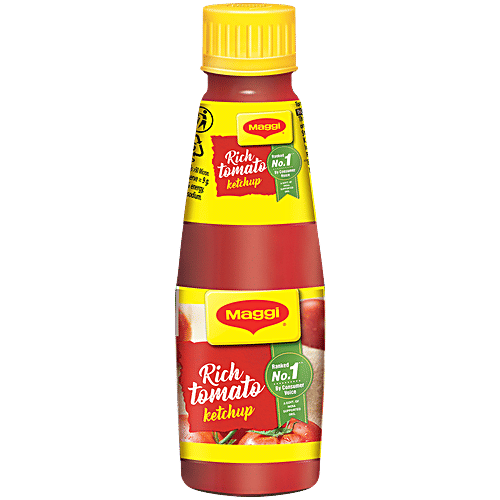 Maggi Rich Tomato Ketchup, 190 g Bottle
