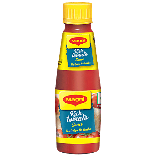 Buy Maggi Sauce Rich Tomato No Onion No Garlic 200 Gm Bottle Online At
