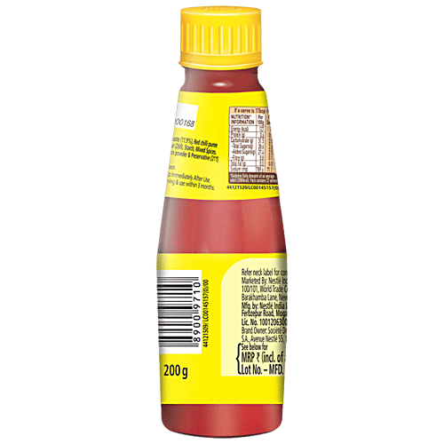 Buy Maggi Sauce Hot Sweet Tomato Chilli 200 Gm Bottle Online At Best