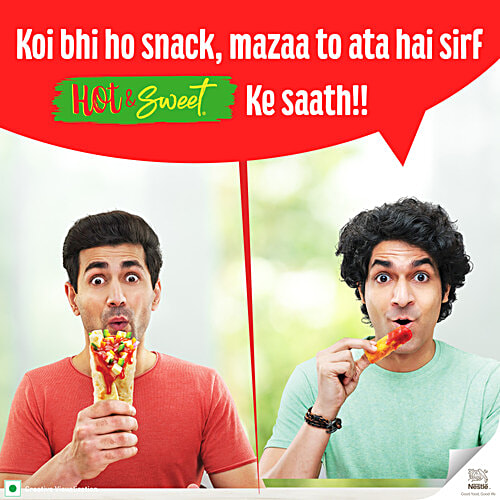 Maggi Hot & Sweet Tomato Chilli Sauce, 200 g Bottle Perfect Blend of Tomatoes & Chillies