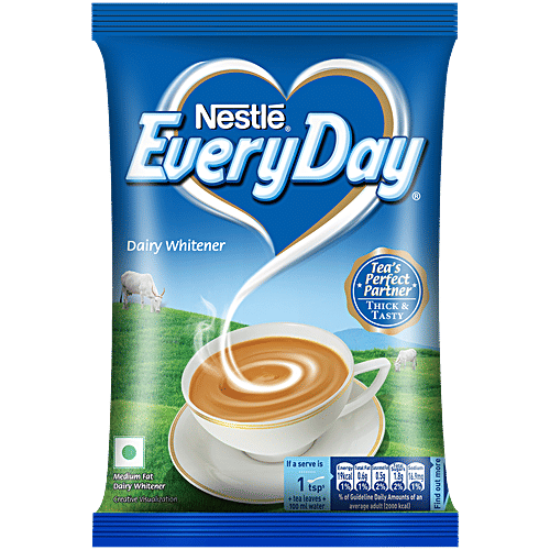 Nestle EveryDay Dairy Whitener, 400 g  Medium Fat Milk Powder, Thick & Tasty