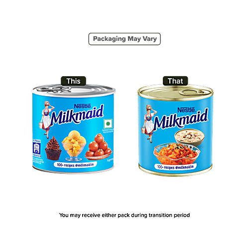 Nestle Milkmaid Partly Skimmed Sweetened Condensed Milk, 380 g  