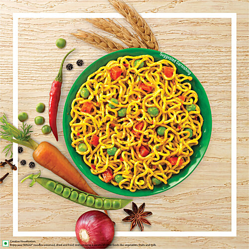 Maggi Nutri-Licious Masala Veg Atta Instant Noodles, 290 g  Made with Atta, Source of Protein, Fibre & Iron,