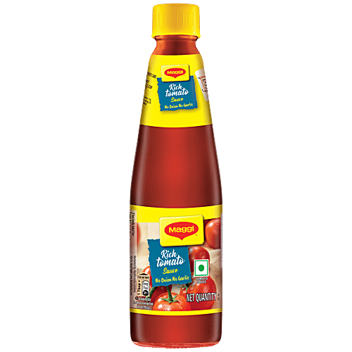 Maggi Rich Tomato Sauce No Onion & Garlic, 485 g Bottle 