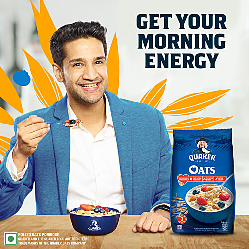 Quaker Rolled Oats, 400 g Pouch 