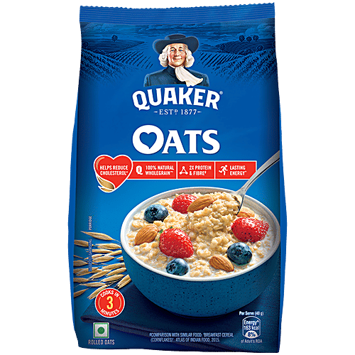 Quaker Rolled Oats, 400 g Pouch 