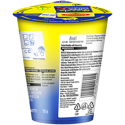 MAGGI  Cuppa Noodles - Masala, 70 g  