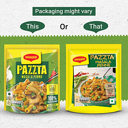 Maggi Pazzta Masala Penne Instant Pasta, 69.5 g
