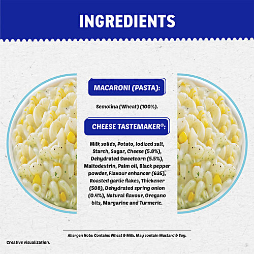 Maggi Pazzta Cheese Macaroni Instant Pasta, 75 g  Instant Pasta