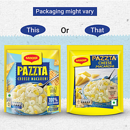 Maggi Pazzta Cheese Macaroni Instant Pasta, 75 g  Instant Pasta