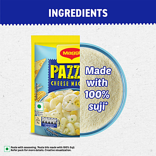 Maggi Pazzta Cheese Macaroni Instant Pasta, 75 g  Instant Pasta