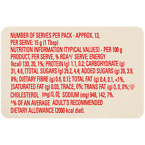 Kissan Fresh Tomato Ketchup, 200 g  