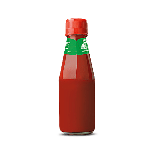 Kissan Chilli Tomato Sauce, 200 g Bottle No Trans Fat