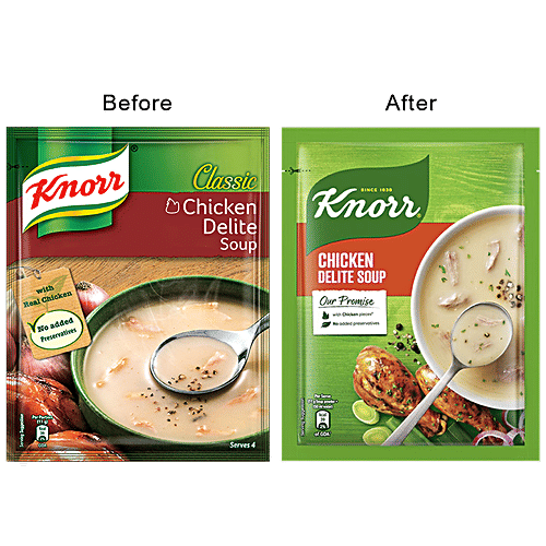Knorr Classic Chicken Delite Soup, 42 g  No Added Preservatives