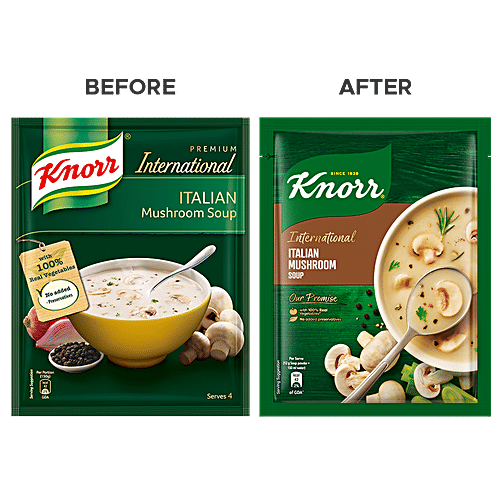 Knorr International Italian Mushroom Soup, 46 g  No Added Preservatives