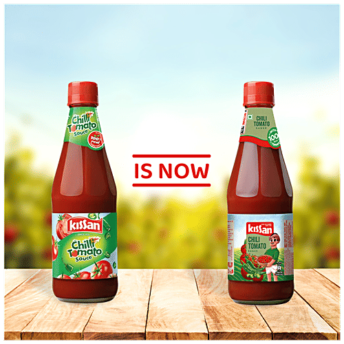 Buy Kissan Twist Chilli Tomato Sauce 500 Gm Bottle Online At Best Price