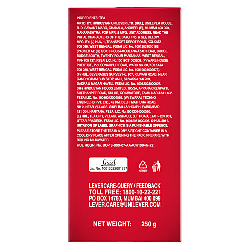 Brooke Bond Red Label Tea, 250 g Carton Taste of Togetherness