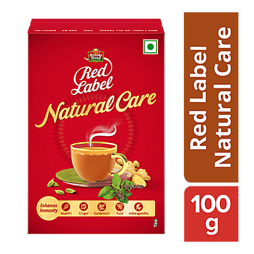 Red Label Natural Care Tea, 100 g  Based On Ayurveda