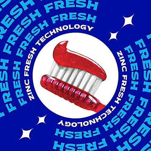 Closeup Toothpaste, 150 g  Zinc Fresh Technology,  Long lasting 18 Hours Of Fresh Breath & White Teeth