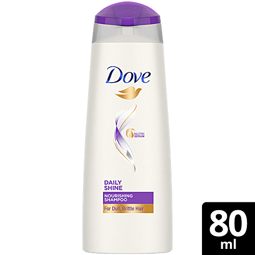 Buy Dove Shampoo Hair Therapy Daily Shine 80 Ml Online At Best Price of Rs 71.44 bigbasket