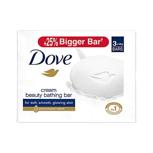 Buy Dove Bathing Bar Soap Cream Beauty 100 Gm Online At Best Price of