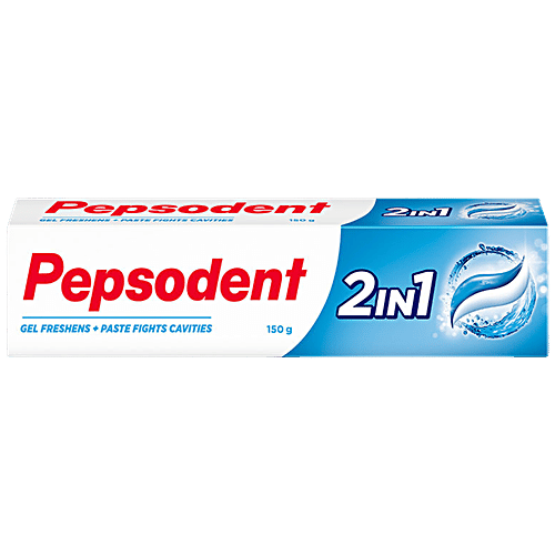 Pepsodent 2 In 1 Toothpaste, 150 g  