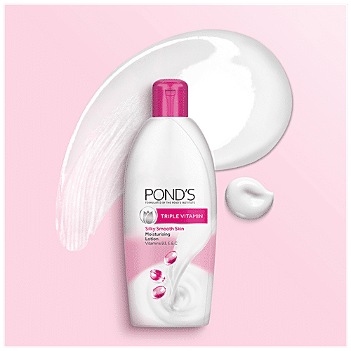 Buy Ponds Triple Vitamin Moisturising Body Lotion 100 Ml Online At Best