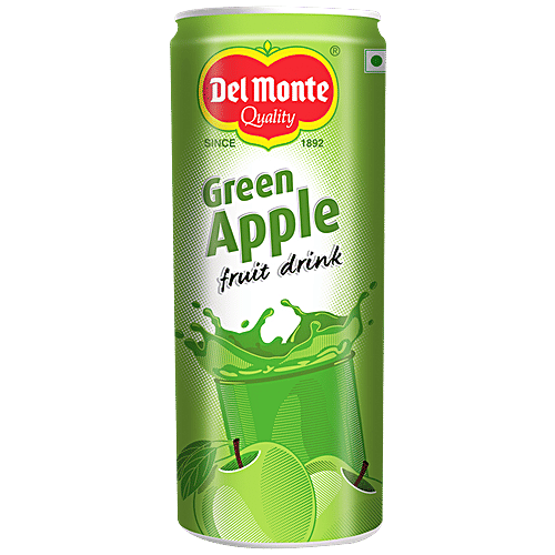 Del Monte Fruit Drink - Green Apple, 240 ml Zero Fat