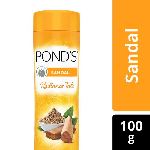 Ponds Sandal Radiance Talc, 100 g  