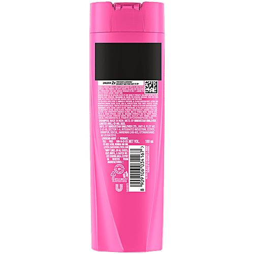 Sunsilk Luscious Thick & Long Shampoo, 180 ml  Bouncy, Thick Hair
