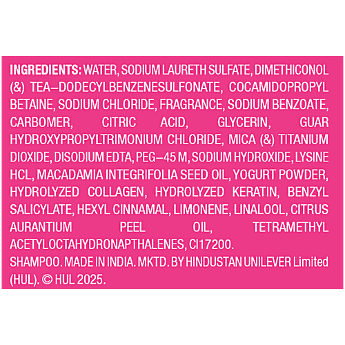 Sunsilk Luscious Thick & Long Shampoo, 180 ml  Bouncy, Thick Hair