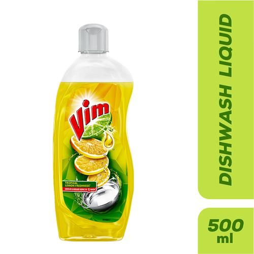 Green UTENSIL CLEANER 500 Ml., Gel, 5 To 10 Ml In 100 Ml Water