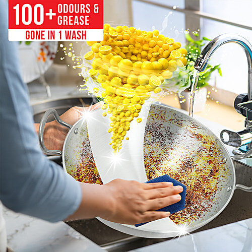 Vim Lemon Dishwash Liquid Gel, 250 ml Bottle