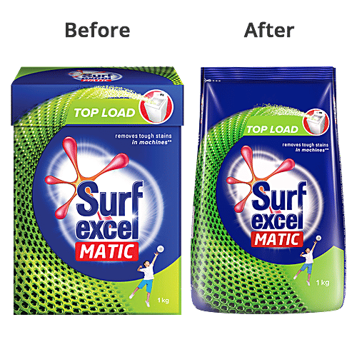 Surf Excel Matic Top Load Detergent Powder, 1 kg  