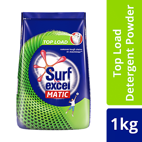 Buy Surf Excel Matic Top Load Detergent Powder 1 Kg Online At Best