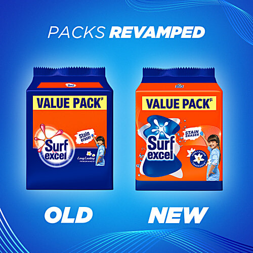 Surf Excel Stain Eraser Detergent Bar, 200 g (Pack of 4)