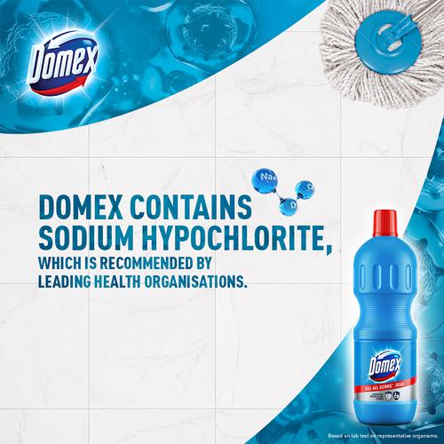 Domex Disinfectant Floor Cleaner, 500 ml  Kills All Germs, Dead