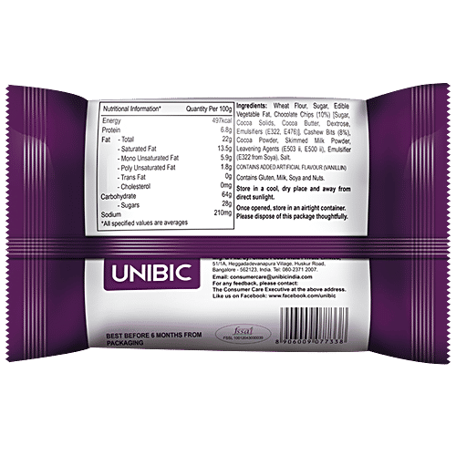 Unibic Cookies - Choco-nut, 150 g Pouch 