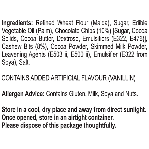 Unibic Cookies - Choco-nut, 150 g Pouch 