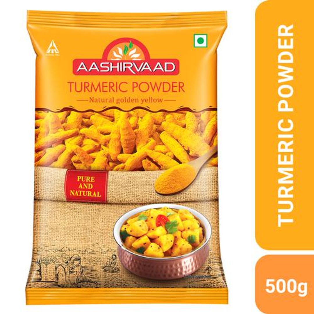 Aashirvaad Turmeric Powder/Arisina Pudi, 500 g 