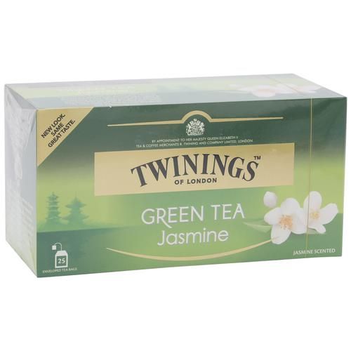 Buy Twinings Green Tea Bags - Jasmine 25 pcs Carton Online at Best ...