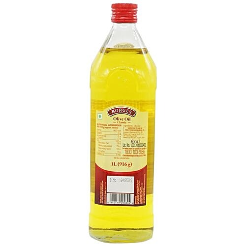 BORGES Olive Oil - Pure, Classic, 1 L Bottle 