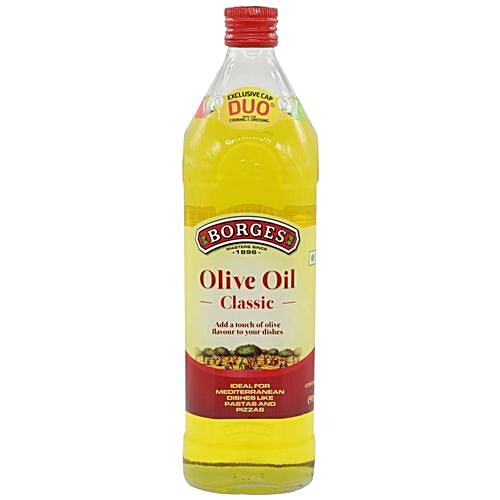 BORGES Olive Oil - Pure, Classic, 1 L Bottle 