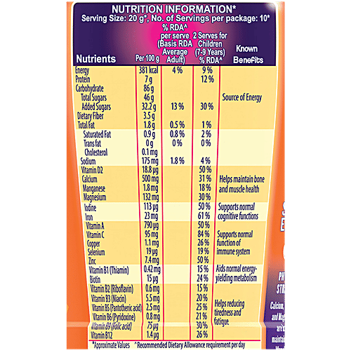 Bournvita Chocolate Nutrition Drink, 200 g