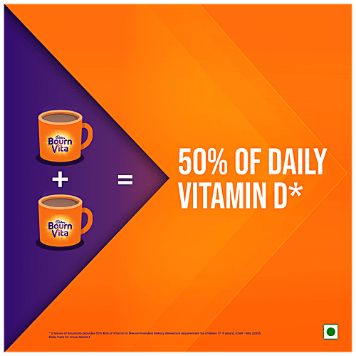Cadbury Chocolate Health Drink - Bournvita, 200 g Jar 